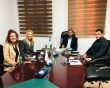إجتماع بين الجهازونائبة رئيس البعثة في سفارة هولندا في ليبيا ومديرة القسم التجاري في السفارةالهولندية
